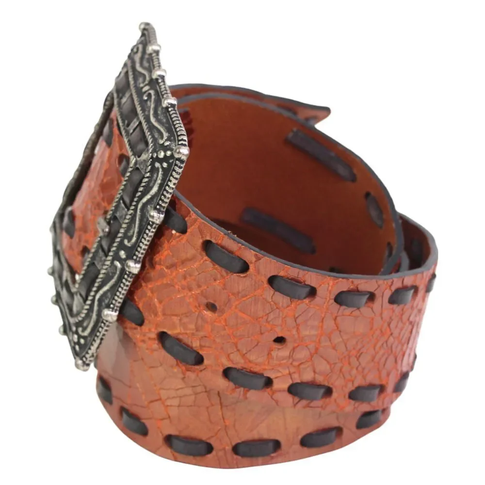 Fabio Corti CRACKLE BRONZE REAL LEATHER 2